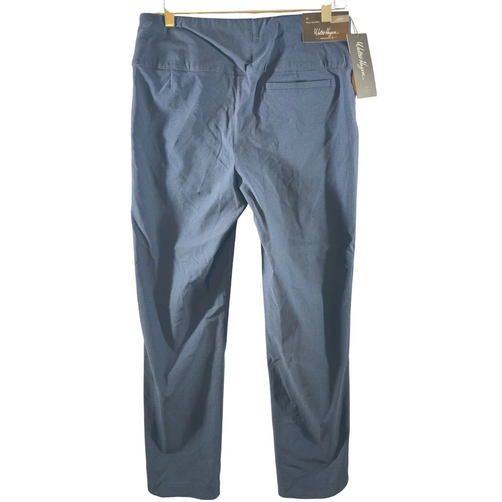 437 | NWT Walter Hagen Performance Sculpt Pull On Golf‎ Pant Dark Navy Women Med